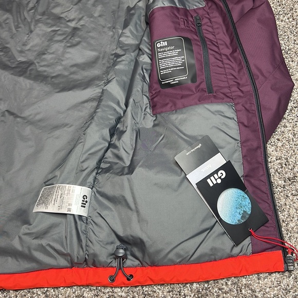 Womens Gill Marine Navigator Jacket in Fig - Size 6 - Picture 14 of 17